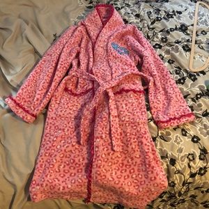 Pink Cheetah Robe